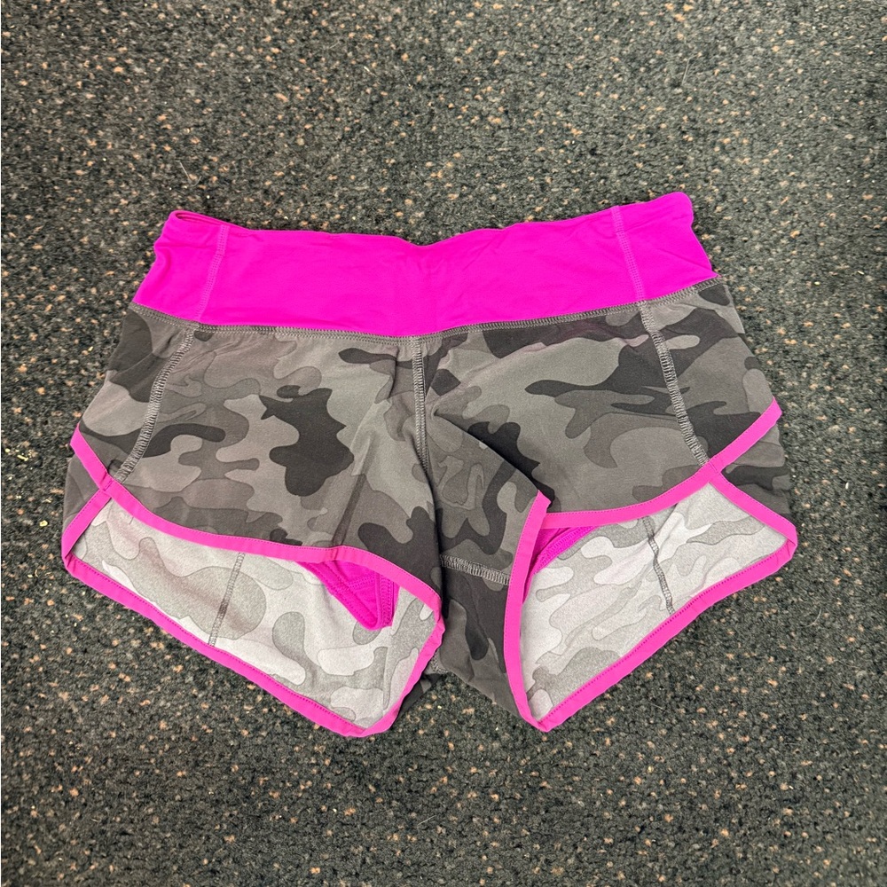 Lululemon camouflage shorts - Size 2